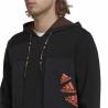 Sudadera con Capucha Hombre Adidas Essentials BrandLove Negro