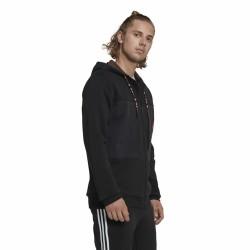 Sudadera con Capucha Hombre Adidas Essentials BrandLove Negro