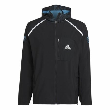 Chaqueta Deportiva para Hombre Adidas Marathon For the Oceans Negro