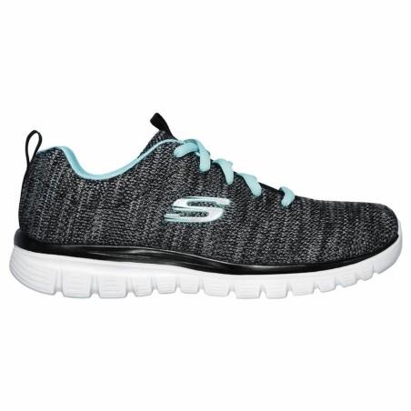 Zapatillas Deportivas Mujer Skechers Graceful Twisted Negro