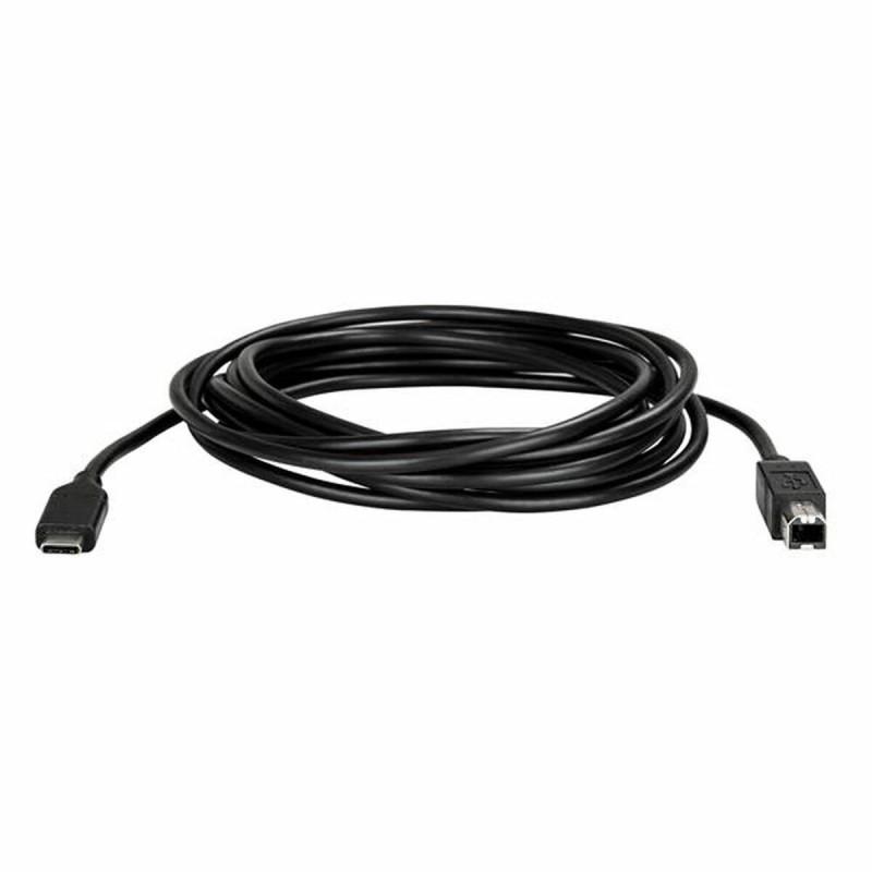 Cable USB Startech USB2CB3M             Negro