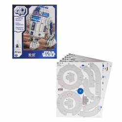 Juego de Construcción Star Wars R2-D2 201 Piezas 19 x 18,6 x 28 cm Blanco Multicolor