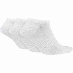 Calcetines Tobilleros Nike Everyday Lightweight 3 pares Blanco