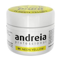 Esmalte de uñas en gel Andreia Gel Paint 4 ml Amarillo Neón