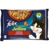 Comida para gato Purina Felix Sensations Pollo Ternera Zanahoria Tomate 4 x 85 g