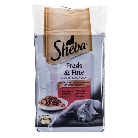 Comida para gato Sheba                                 Pollo Ternera