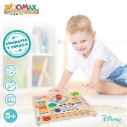 Juego Educativo Disney Calendario 30 x 3,5 x 30 cm (6 Unidades)