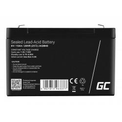Batería para SAI Green Cell AGM40 14000 mAh 6 V