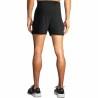 Pantalón Corto Deportivo Brooks Sherpa 5" Negro