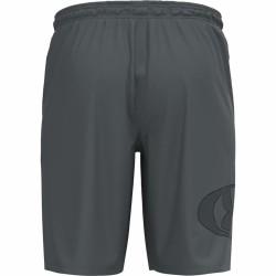 Pantalones Cortos Deportivos para Hombre Under Armour Tech Lockertag Gris oscuro