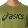 Camiseta de Manga Corta Hombre Asics Core Top  Verde militar