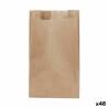 Set de Bolsas Algon Desechables papel kraft 40 Piezas 8 x 15 cm (48 Unidades)