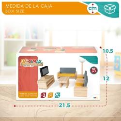 Comedor para casa de muñecas Woomax (6 Unidades)