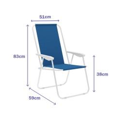 Silla Plegable Marbueno 59 x 83 x 51 cm