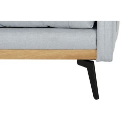 Sofá Cama Home ESPRIT Metal Scandi 74 x 85 x 90 cm