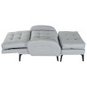 Sofá Cama Home ESPRIT Metal Scandi 74 x 85 x 90 cm