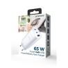 Cargador de Pared GEMBIRD TA-UC-PDQC65-01-W Blanco 65 W (1 unidad)