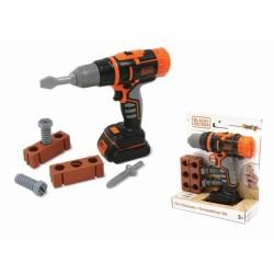 Taladro de juguete Smoby Black + Decker