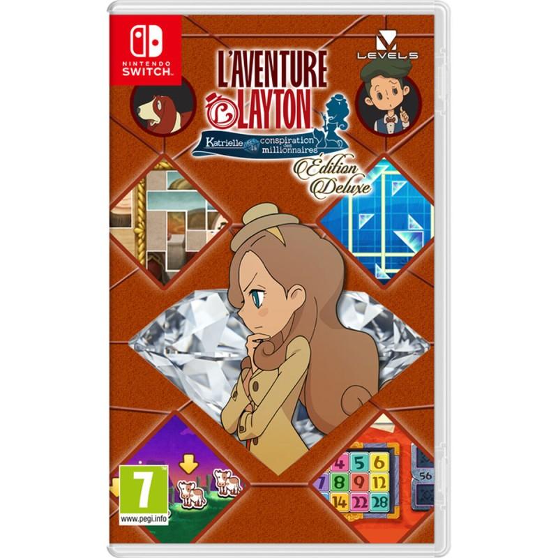 Videojuego para Switch Nintendo El Misterioso Viaje de Layton Edición Deluxe