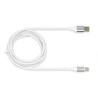 Cable USB-C a USB Ibox IKUMTCWQC Blanco 1,5 m