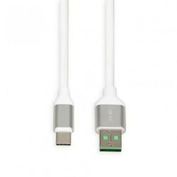 Cable USB-C a USB Ibox IKUMTCWQC Blanco 1,5 m