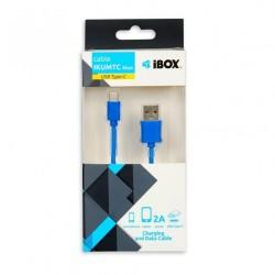 Cable USB-C a USB Ibox IKUMTCB Azul 1 m