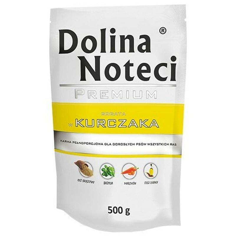 Comida húmeda Dolina Noteci Premium Pollo Ternera Cerdo 500 L 500 g