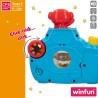 Cámara de fotos infantil Winfun Azul 17 x 16,5 x 8 cm (6 Unidades)