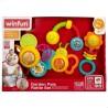 Set de sonajeros Winfun 4 Piezas 16 x 16 x 4,5 cm (6 Unidades)