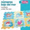 Alfombra de juego Colorbaby Marino EVA 8 Piezas (4 Unidades)