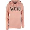 Sudadera con Capucha Mujer Vans Drop Logo Rosa