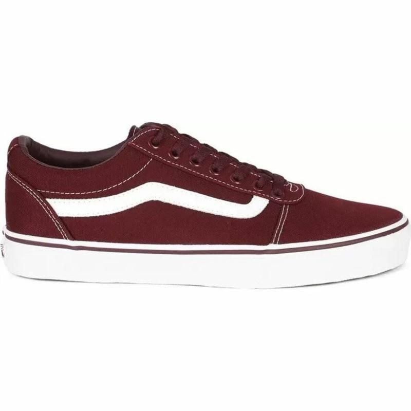 Zapatillas Casual Hombre Vans Ward Rojo Oscuro