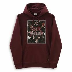 Sudadera con Capucha Hombre Vans Night Garden Granate