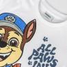 Camiseta de Manga Corta Infantil The Paw Patrol Blanco