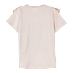 Camiseta de Manga Corta Infantil Peppa Pig Rosa claro