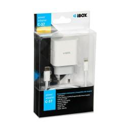 Cargador de Pared Ibox iBOX C-37 Blanco 20 W (1 unidad)