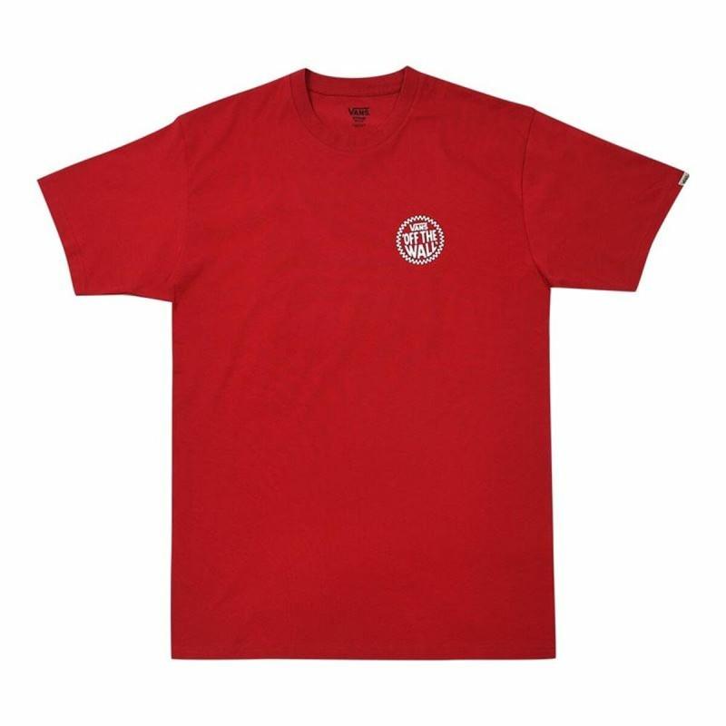 Camiseta de Manga Corta Hombre Vans Forever Rojo