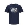 Camiseta de Manga Corta Hombre Jack & Jones LOGO TEE SS 12252376 Azul marino