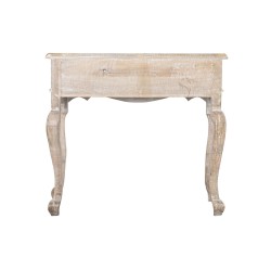 Consola DKD Home Decor Blanco Natural Madera de mango 91 x 42 x 81 cm