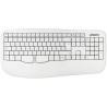 Teclado Inalámbrico Phoenix K201 Blanco Qwerty Español