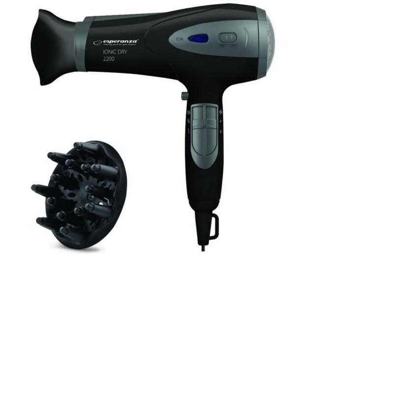 Secador de Pelo Esperanza EBH005K Negro 2200 W