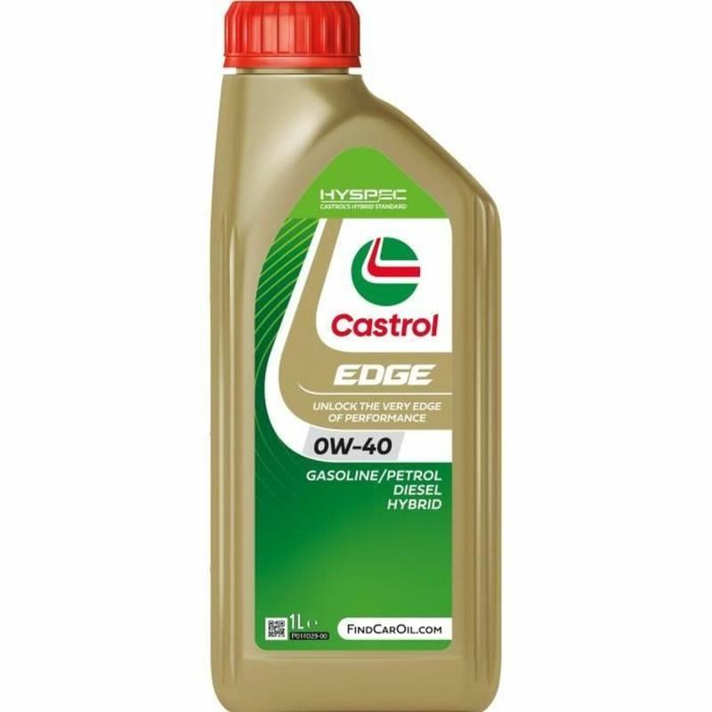 Aceite de motor Castrol Edge Gasolina Diesel Híbrido 0w40 1 L