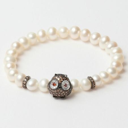 Pulsera Mujer Lancaster JLA-BR-OWL-4-WH 16 mm