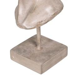 Figura Decorativa Beige 12,5 x 13,5 x 27,5 cm