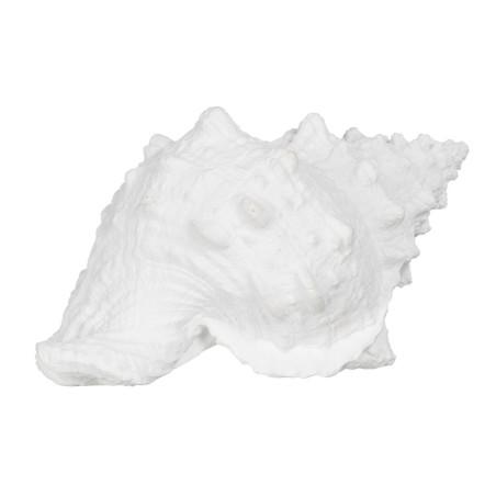 Figura Decorativa Blanco Caracola 21 x 14 x 12 cm