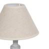 Lámpara de mesa Beige Gris 60 W 220-240 V 23 x 23 x 49 cm