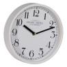 Reloj de Pared Blanco Madera Cristal 22 x 22 x 4,5 cm