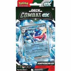 Mazo de Cartas Pokémon Combat EX: Greninja & Kangashkan (FR)