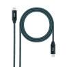 Cable USB-C NANOCABLE 10.01.4301-L150-COMB 1,5 m