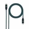 Cable USB-C NANOCABLE 10.01.4302-COMB 2 m (1 unidad)